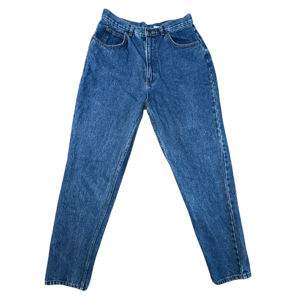 Vintage Open Trails Tapered Leg Womens High Rise Denim Jeans Size 14S